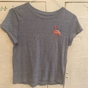 Super cute flamingo top